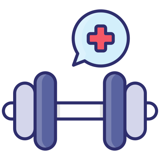 Dumbbell free icon