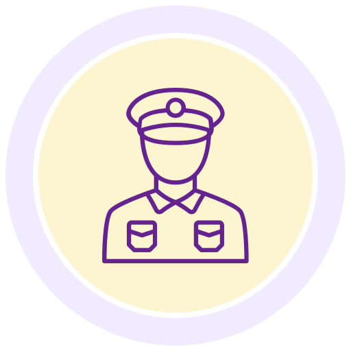 guardia de seguridad icono gratis