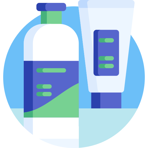 Shampoo Detailed Flat Circular Flat icon