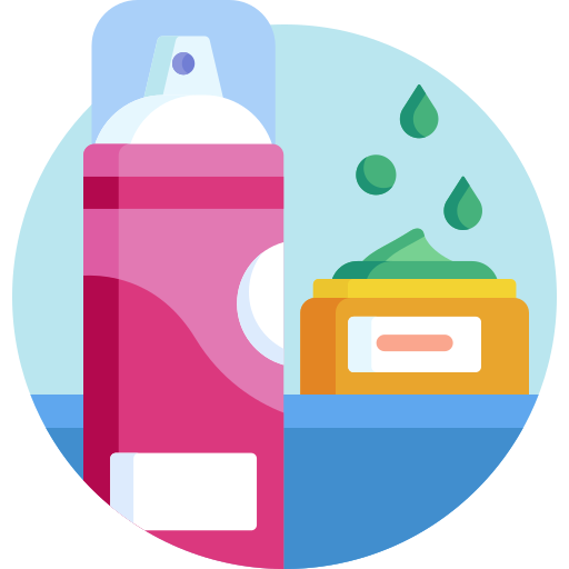 Spray para el pelo icono gratis