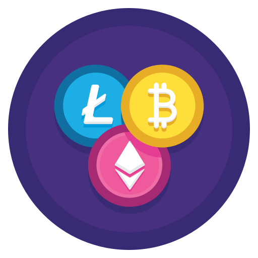 cryptocurrency flat icon free