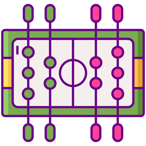 futbolín icono gratis