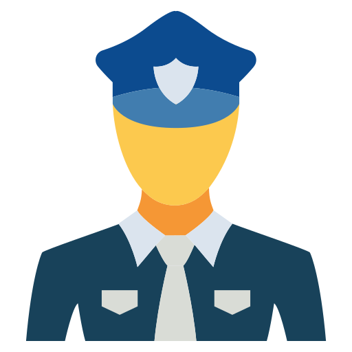 guardia de seguridad icono gratis