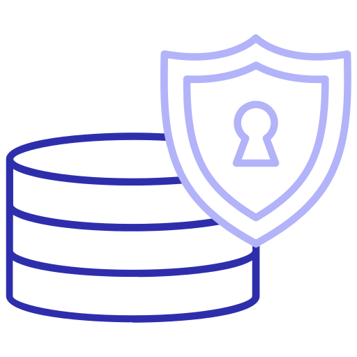 protección de datos icono gratis
