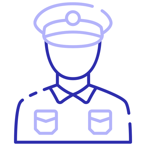 guardia de seguridad icono gratis