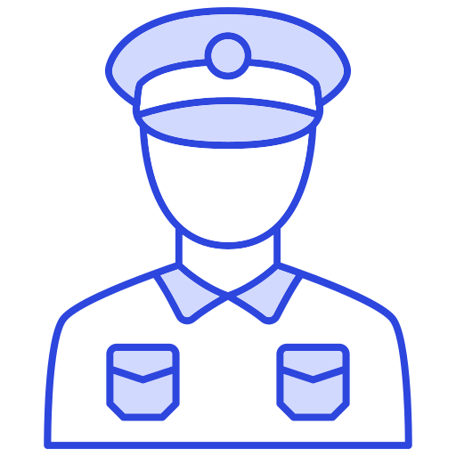 agent de sécurité Icône gratuit