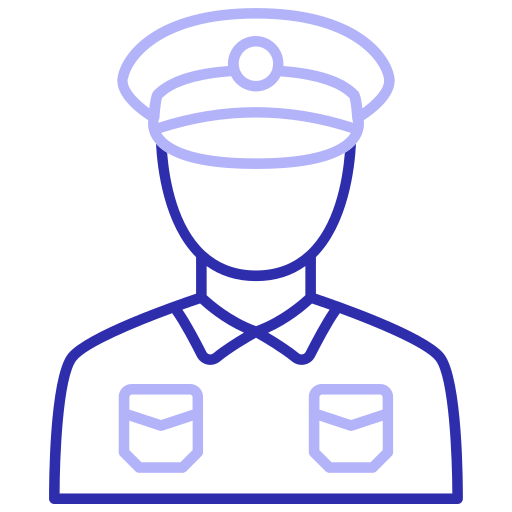 guardia de seguridad icono gratis