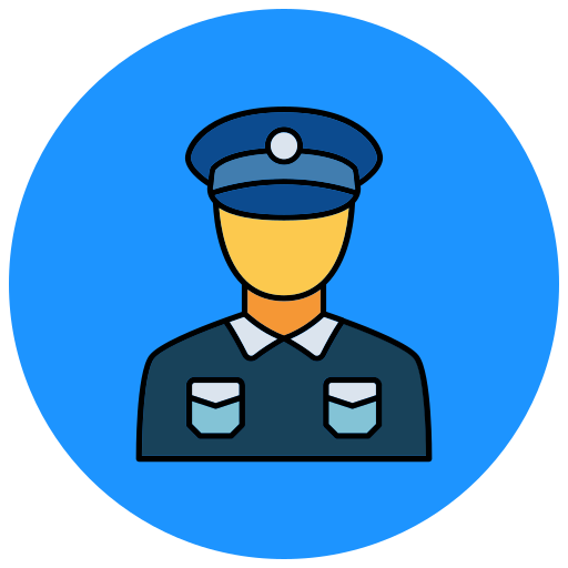 guardia de seguridad icono gratis