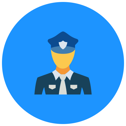 guardia de seguridad icono gratis