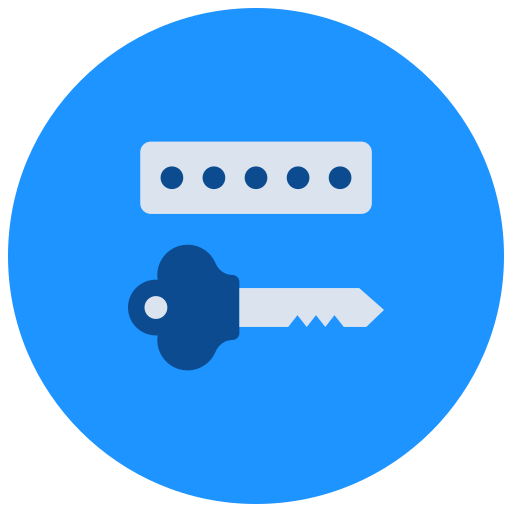 clave de seguridad icono gratis