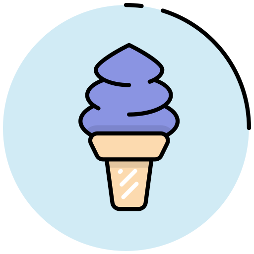 cono de helado icono gratis