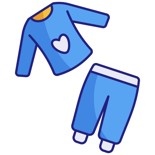 pijama icono gratis