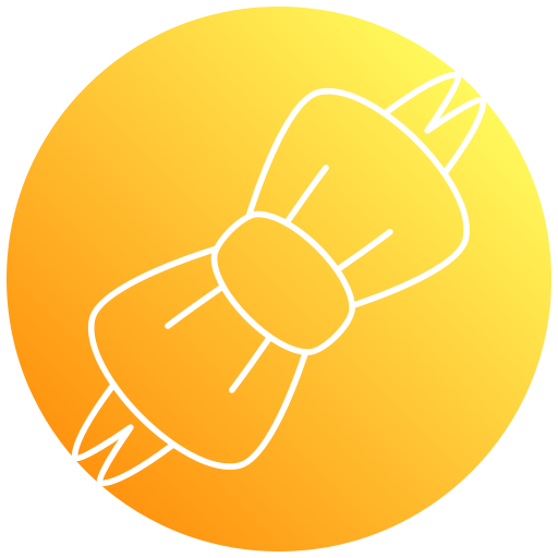 corbata de moño icono gratis