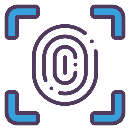empreinte digitale Icône gratuit empreinte digitale Icône gratuit