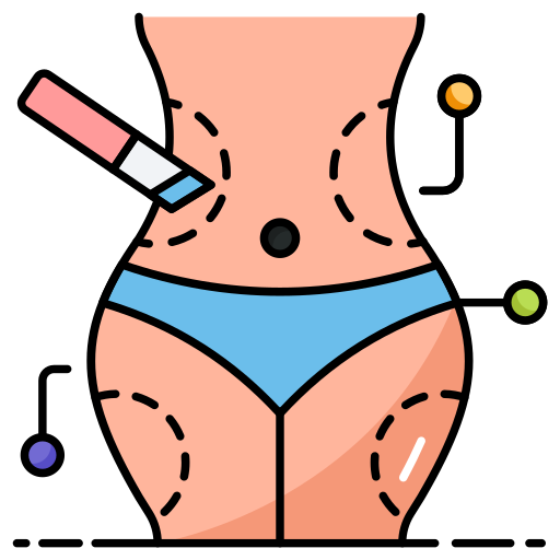 Liposuction free icon