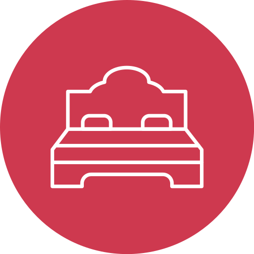 Double bed free icon