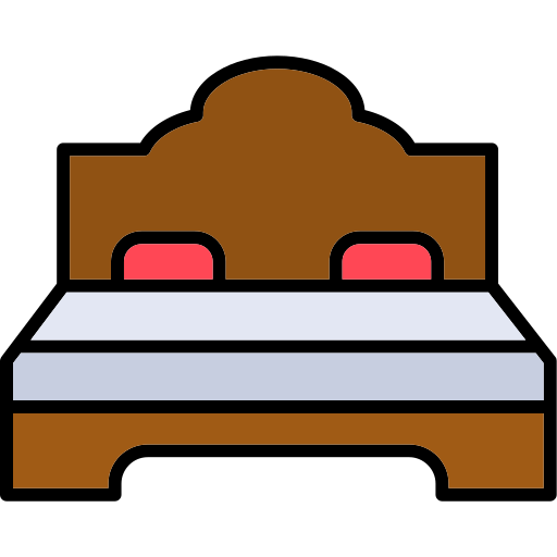Double bed free icon