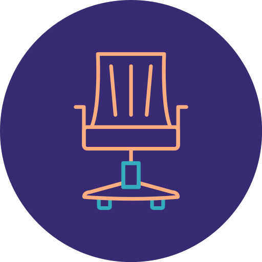 silla de oficina icono gratis
