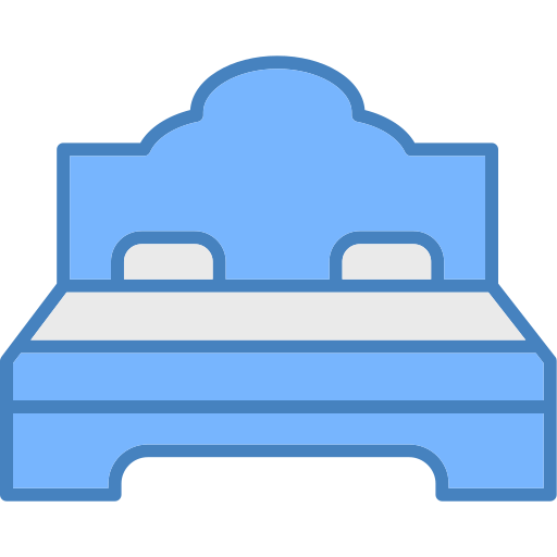 cama doble icono gratis