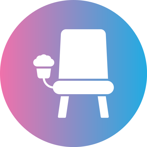 asiento de cine icono gratis