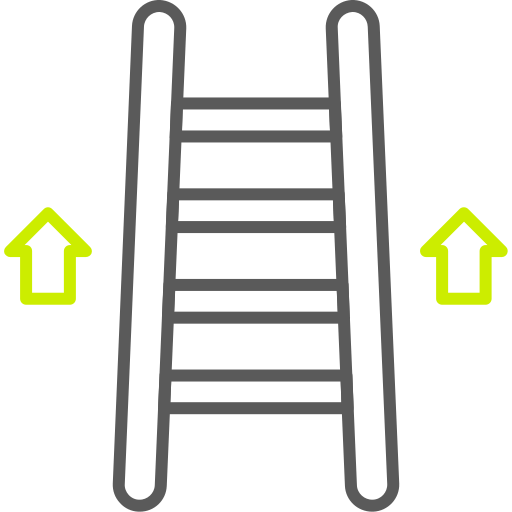 escalera icono gratis