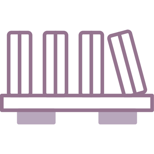 Étagère à livres Icône gratuit Étagère à livres Icône gratuit