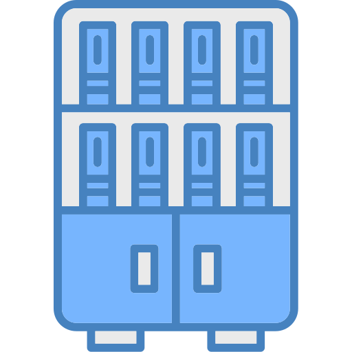 estante para libros icono gratis