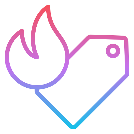 Горячая распродажа бесплатно иконка