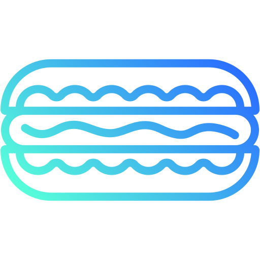 hot dog icono gratis