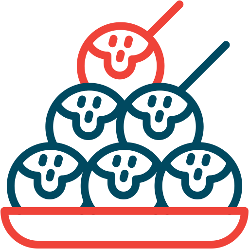 takoyaki icono gratis