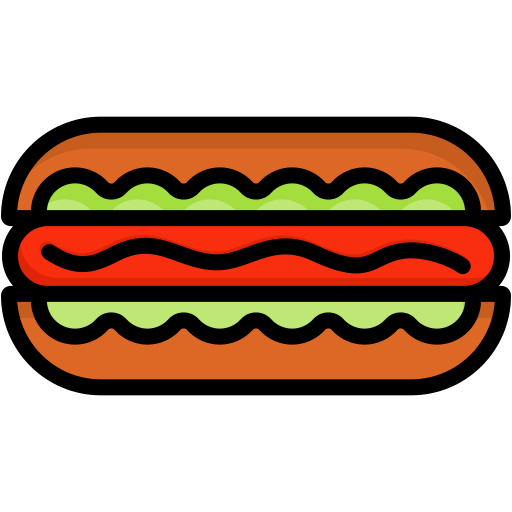 hot-dog Icône gratuit