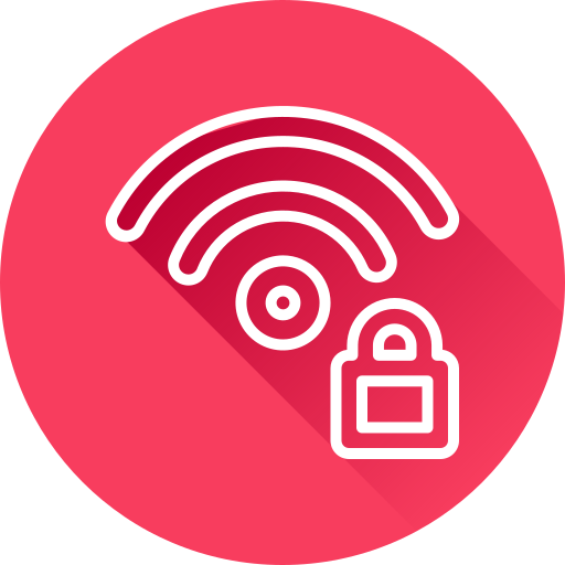 seguridad wifi icono gratis