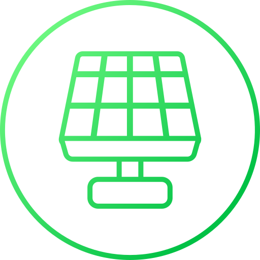 panel solar icono gratis