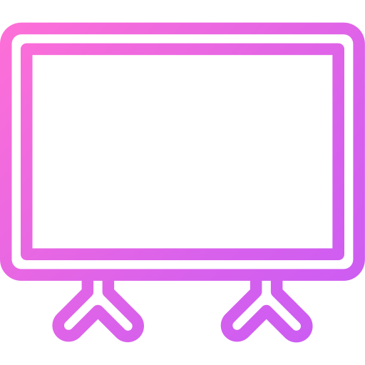 monitor de televisión icono gratis