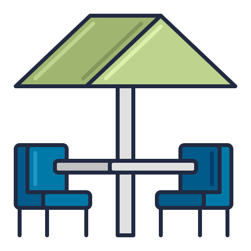 terraza icono gratis