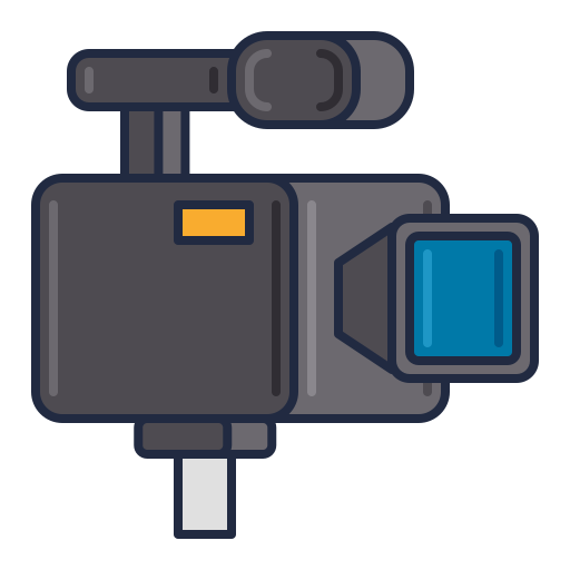 camara de video icono gratis