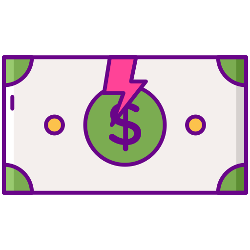 Bankruptcy free icon Bankruptcy free icon