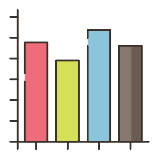 Bar chart free icon Bar chart free icon