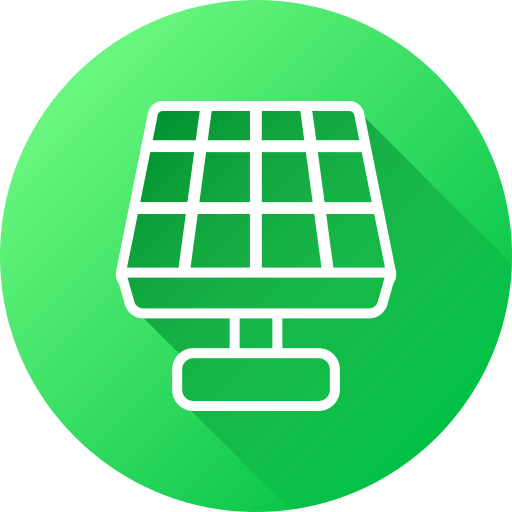 panel solar icono gratis