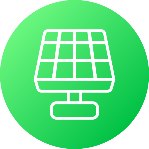 panel solar icono gratis