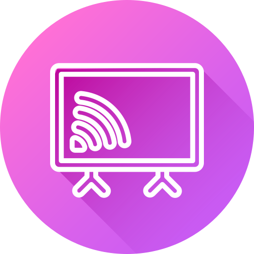 Smart tv free icon