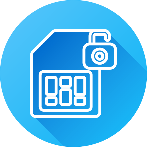 tarjeta sim icono gratis