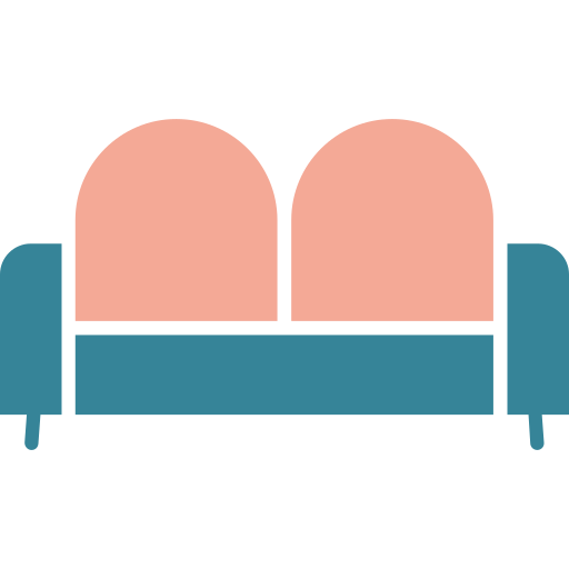 sofá cama icono gratis