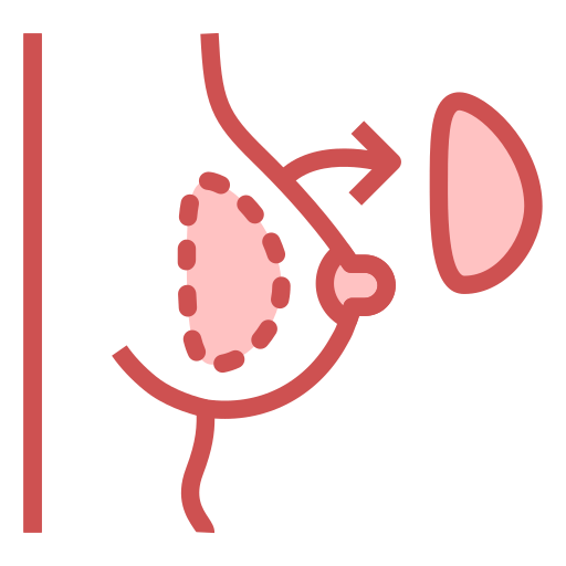 implante mamario icono gratis