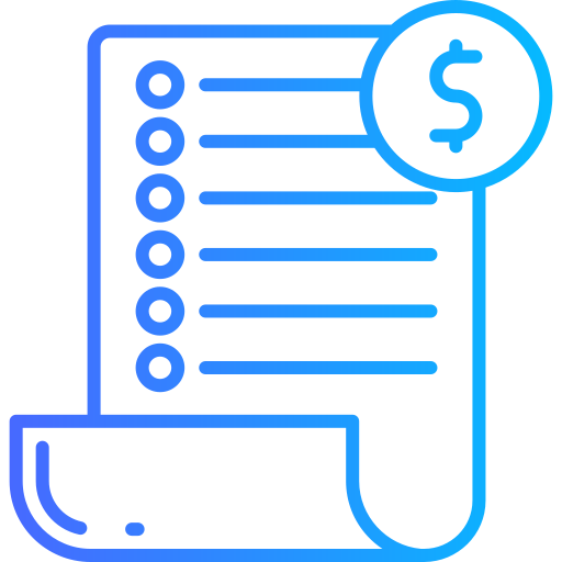 facturación icono gratis