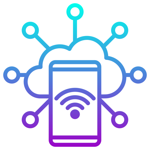 internet de las cosas icono gratis
