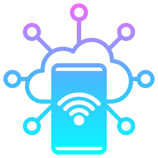 internet de las cosas icono gratis
