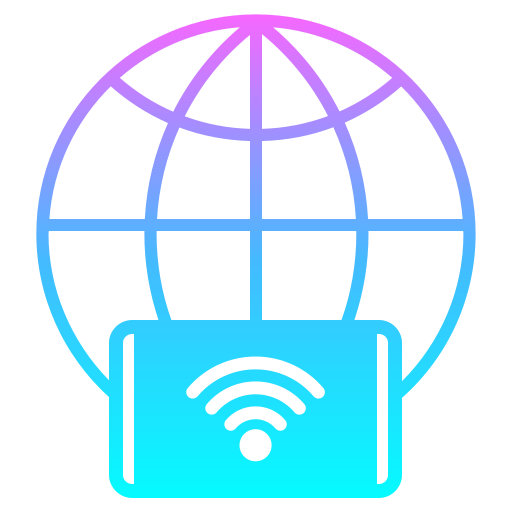 conexión de red icono gratis