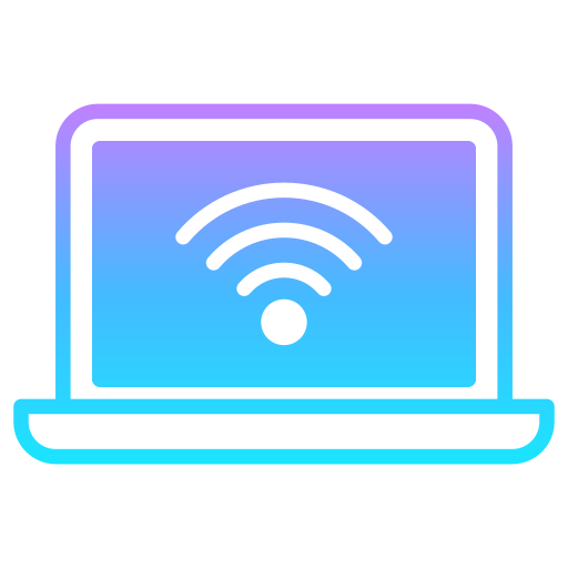 wifi para computadora portátil icono gratis