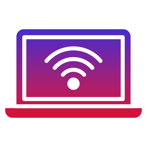 wifi para computadora portátil icono gratis